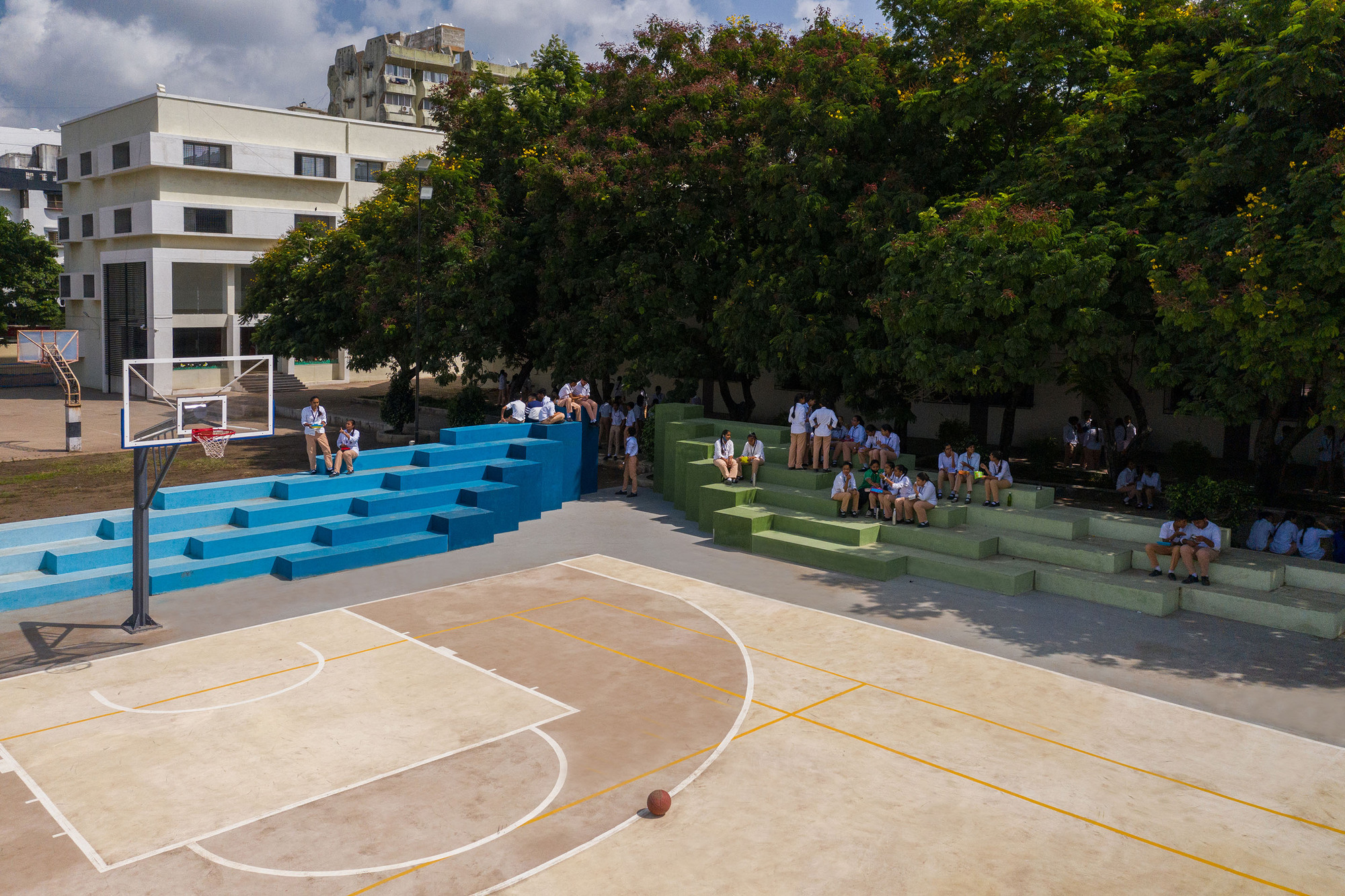 圣玛丽学校多功能球场丨印度丨playball studio-23