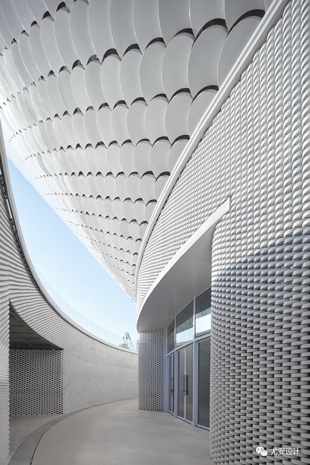 景德镇昌南里艺术中心 | 斜柱设计助力异形建筑落地-4