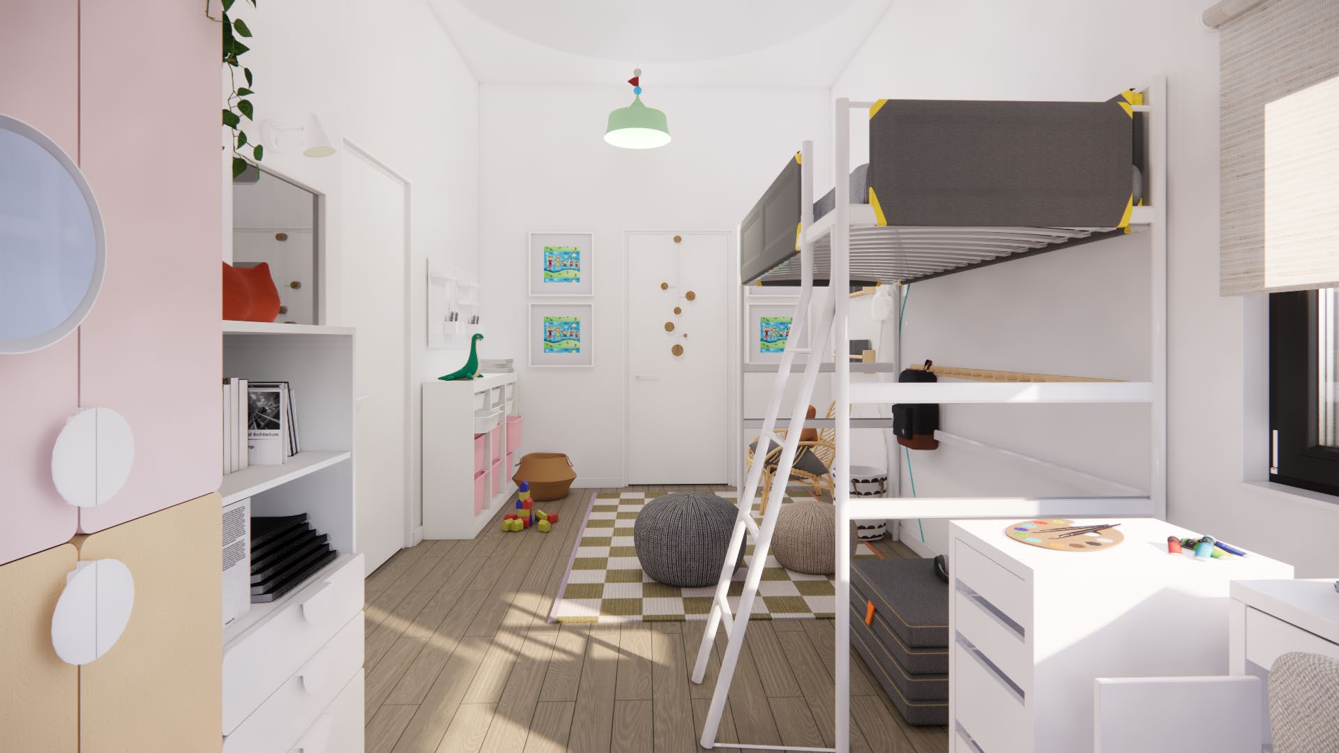 Rooms in small villa-1