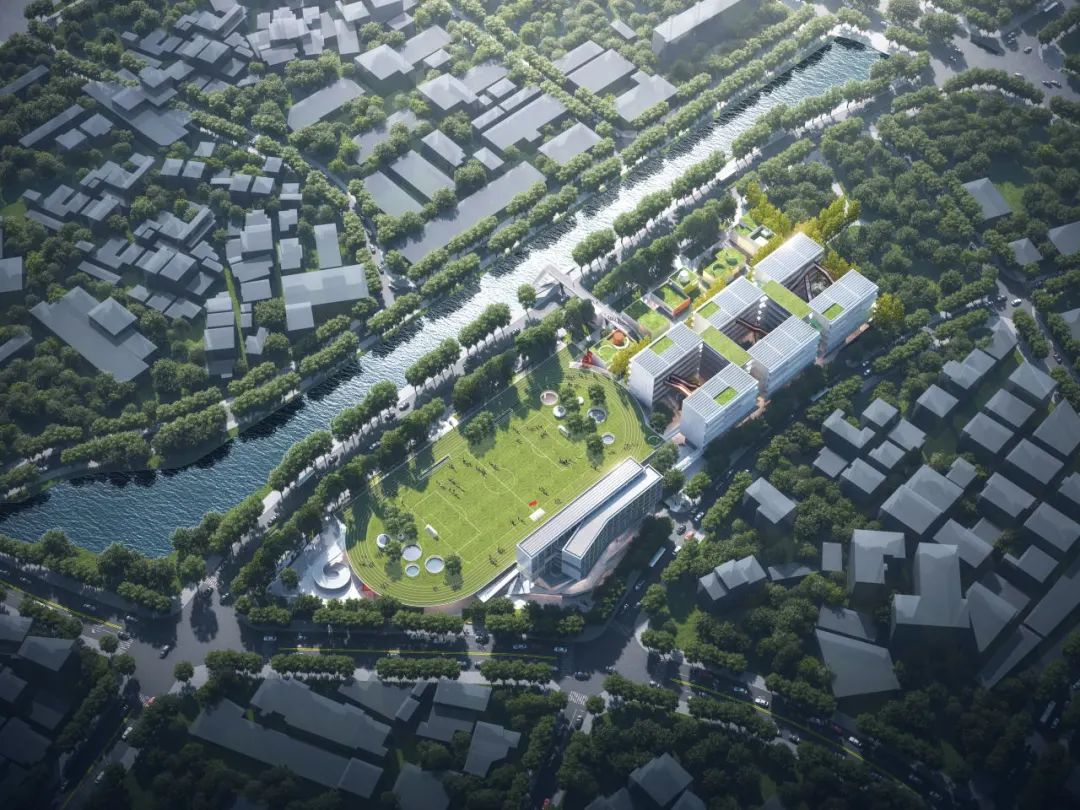 深圳松岗街道松岗商业中心城市更新九年一贯制学校项目丨中国深圳丨立方设计-4