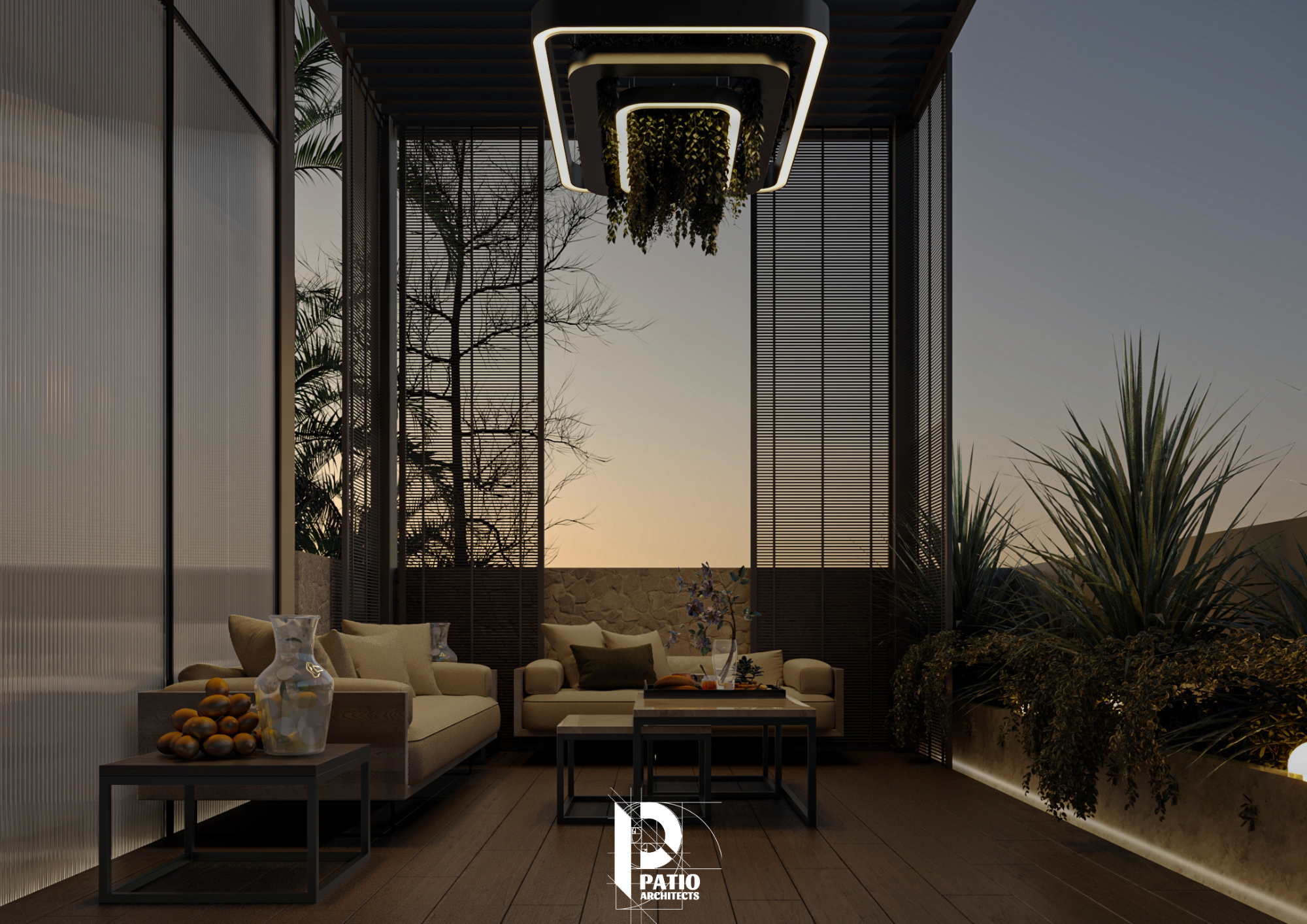 优雅的卢·奢华屋顶生活空间丨阿联酋艾因丨Patio Architects L.L.C-17