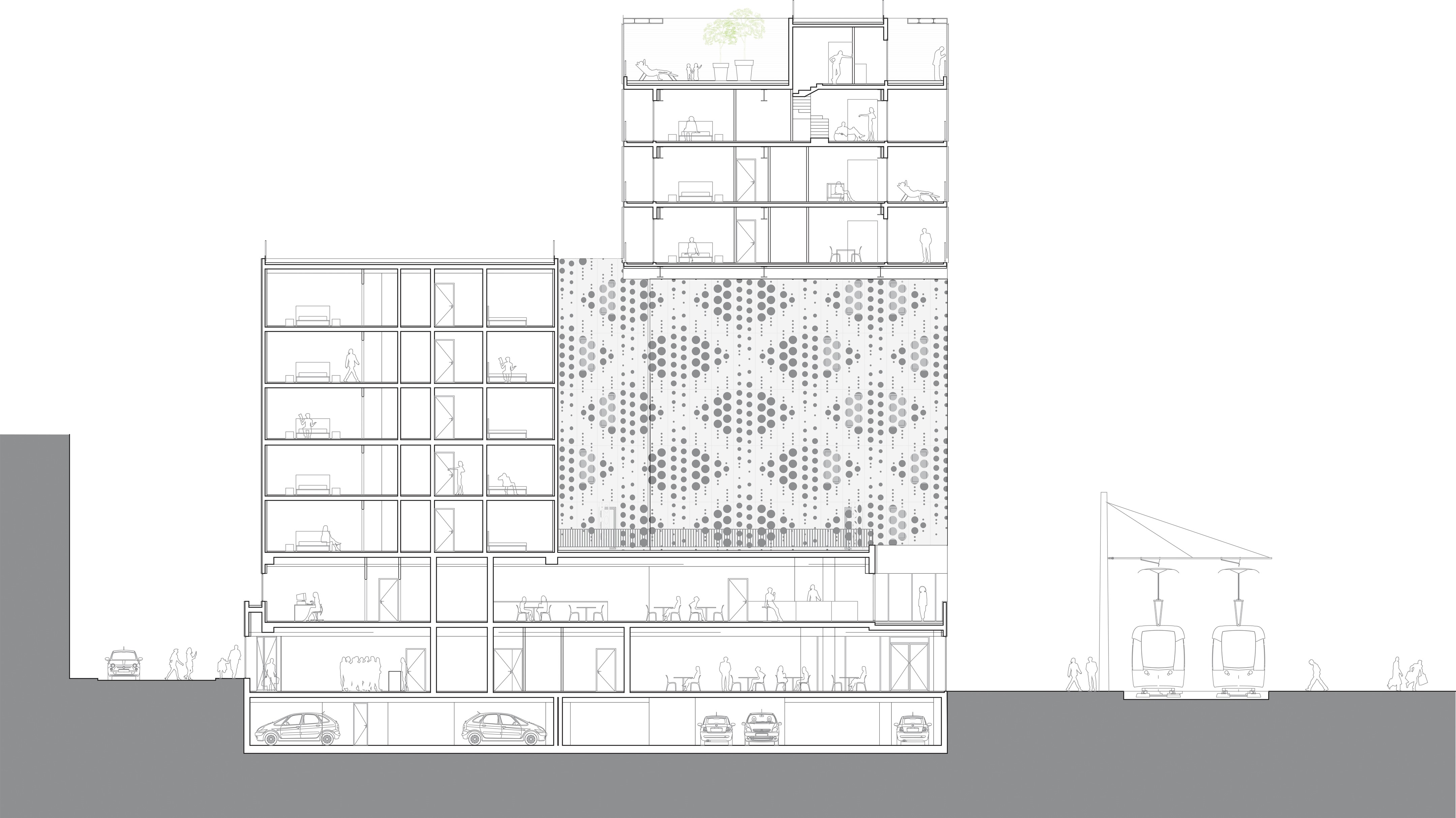 贝洛阿酒店 · 三维折叠的共享城市空间-51