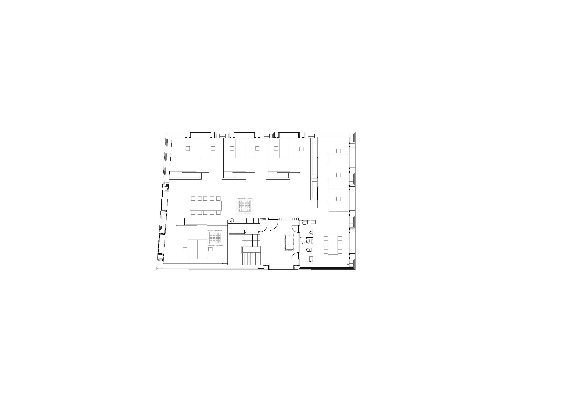 德国百年老屋翻新变身办公室-11