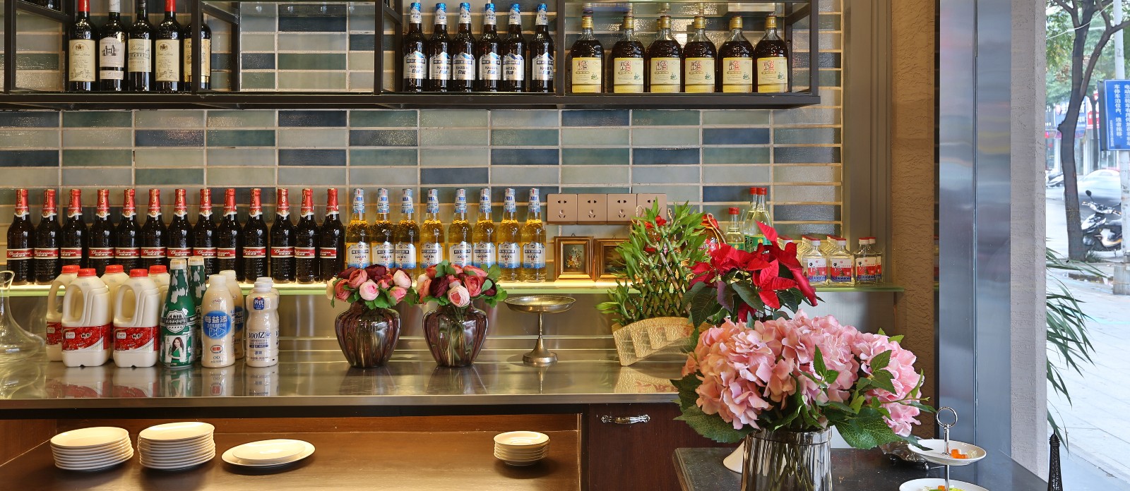 IDDW 道伟设计 | “灰度”巴黎中餐厅,简约工业风融合巴黎元素-45