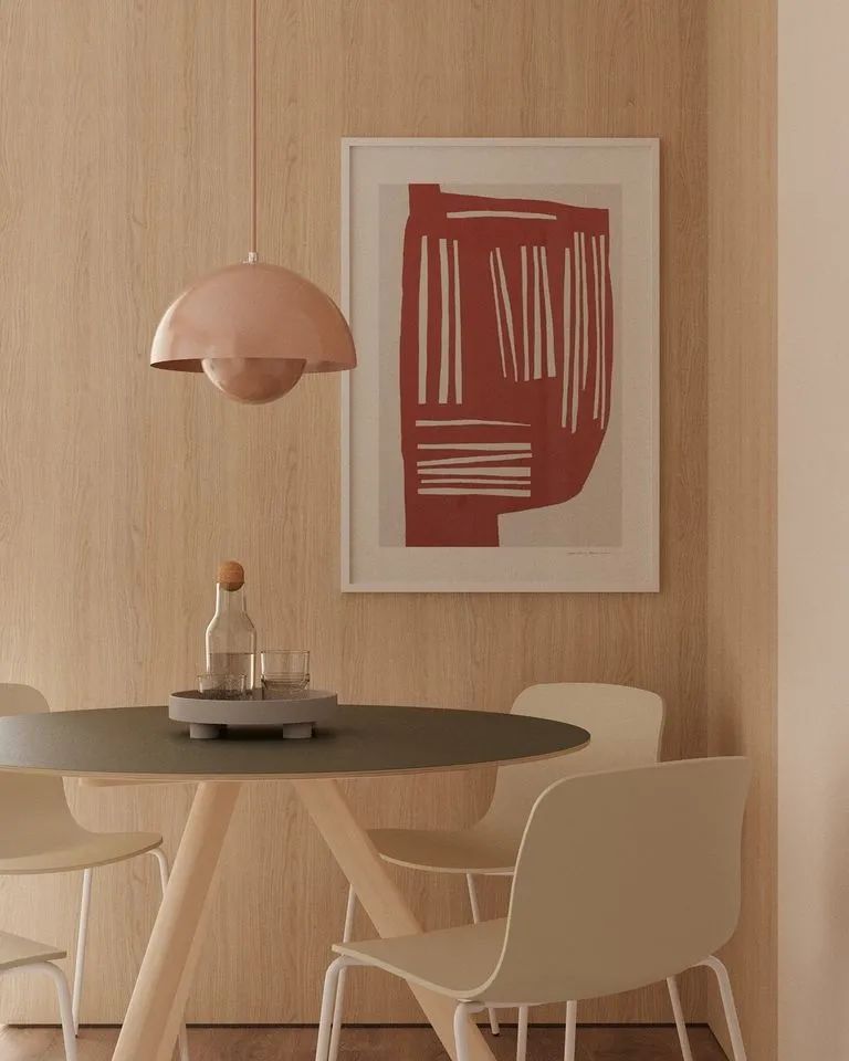 现代一室一厅 68㎡公寓丨室内设计工作室 nude-22