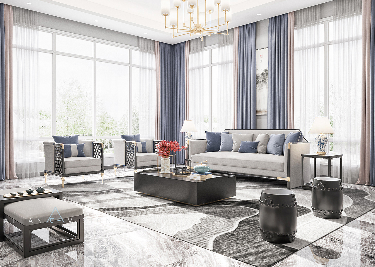 艾兰轻奢风，简约而不简单-10