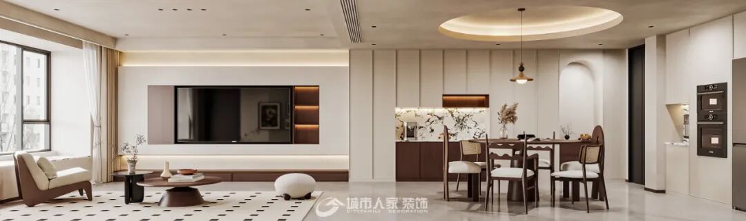 城市人家||领航天宸150平方，复古与慵懒间，邂逅理想家~-15