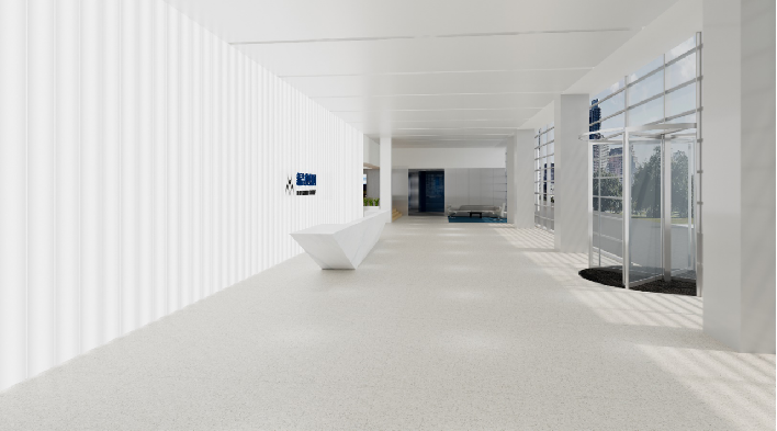 台州新吉奥总部办公楼设计  科技感十足的总部办公-5