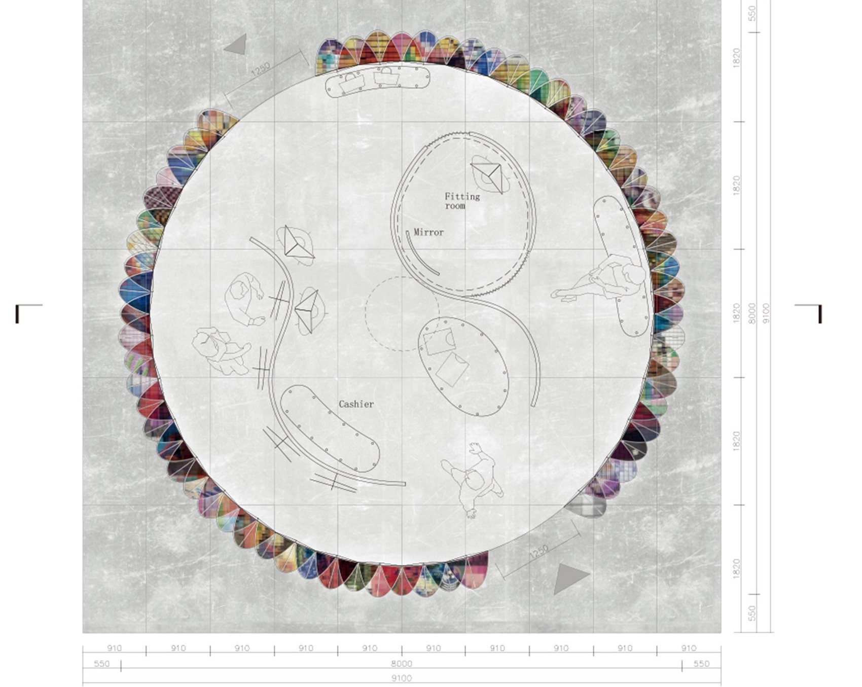 彩色移动时尚商店,日本 / 小大建筑设计事务-28