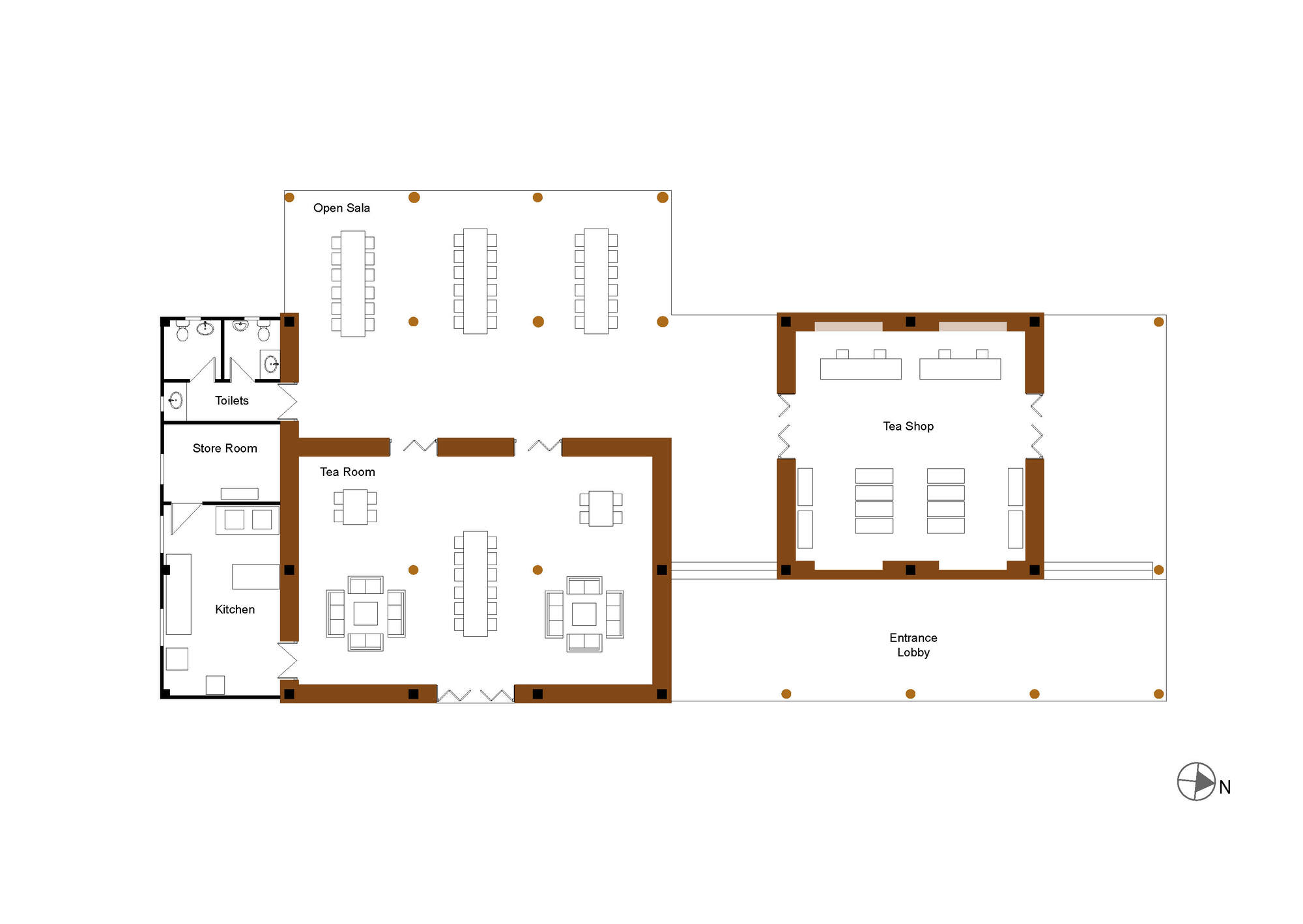 阿拉克萨茶馆丨泰国丨Simple Architecture-3