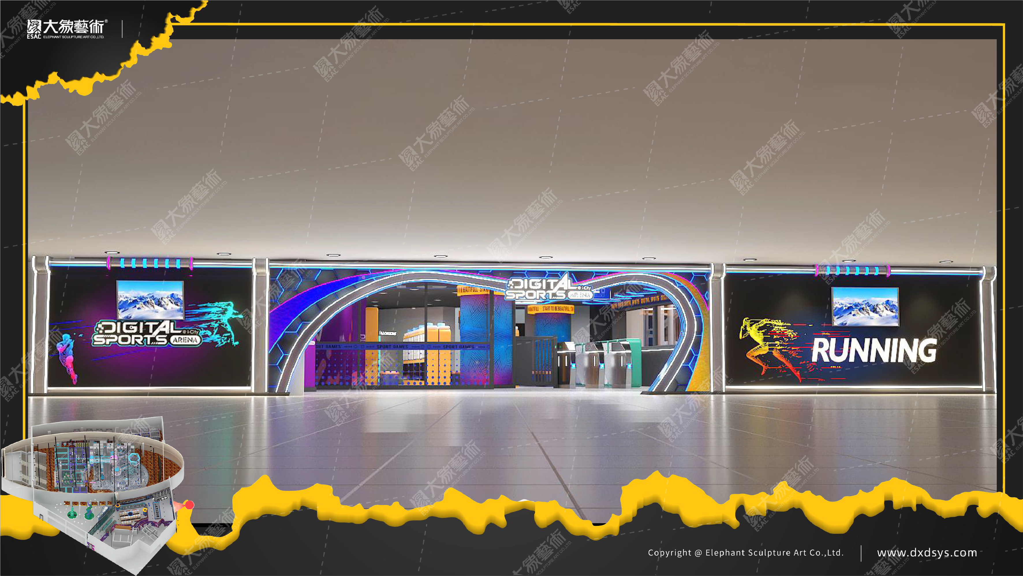 马来西亚>数字运动馆设计-0