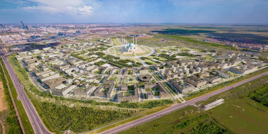 GRAND MOSQUE周边开发项目丨哈萨克斯坦丨LEVEL80 | architects(团队成员众多)-11