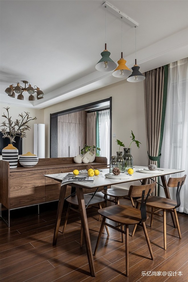 成都万科理想城117平米四居北欧风装修丨中国成都丨乐亿尚家-43