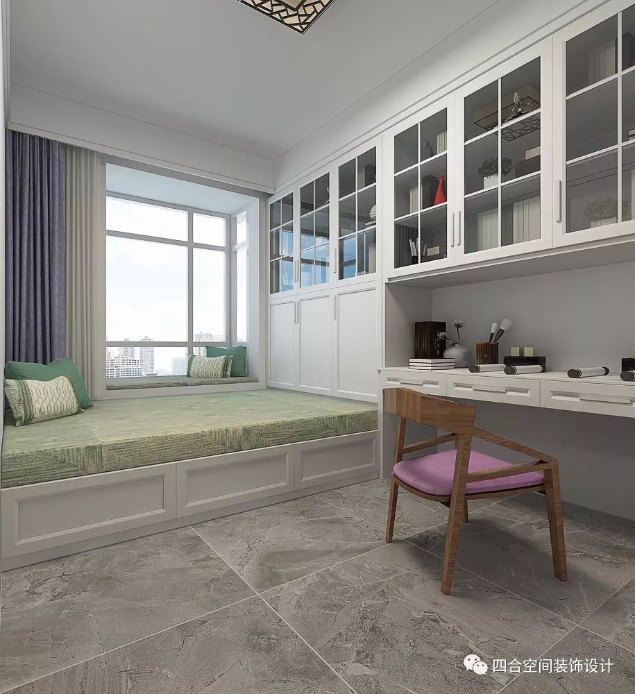 太原万枫小区新中式极简设计 | 含蓄深意与现代艺术融合-26