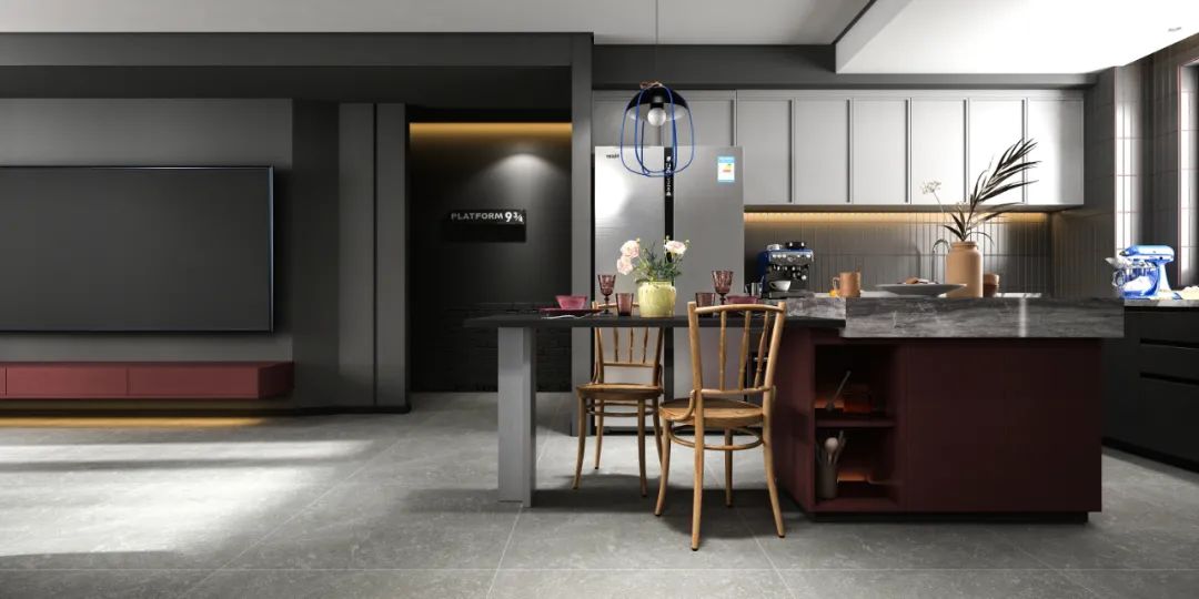 黑红碰撞的 120㎡小宇宙之家丨萨尔瓦多滨海丨末那识-19