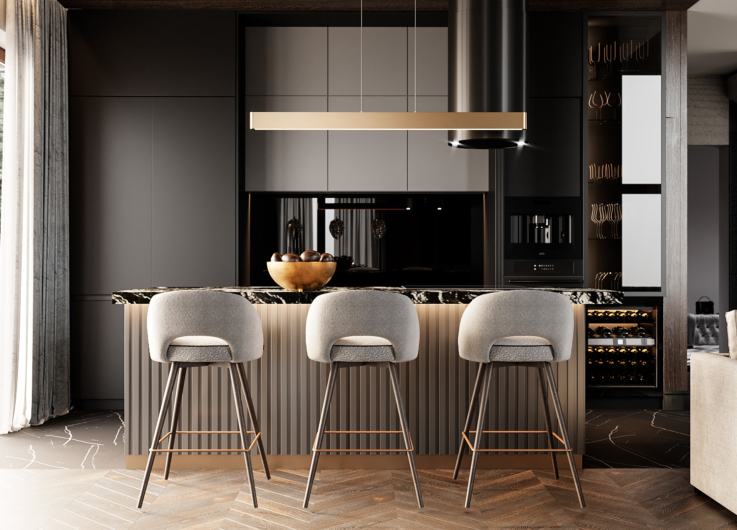 living room in house-10