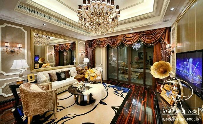 【世拓装饰推荐欣赏】      红鼎天下样板间设计-3