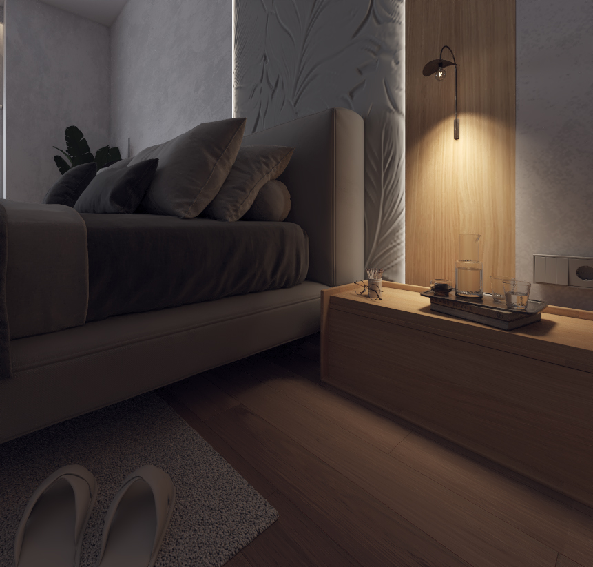 Modern Master room Design-8