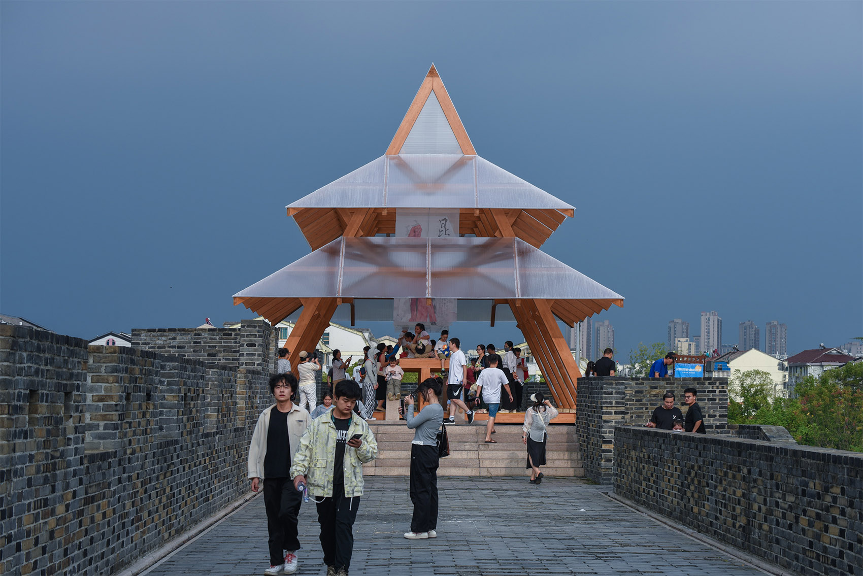 “再现拱辰门”·亭林园北门艺术装置丨中国建筑设计研究院有限公司一脉设计研究中心-22