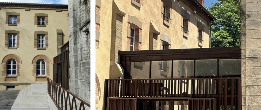 修道院“酒店”翻新及与教堂连接通道建设丨法国-10