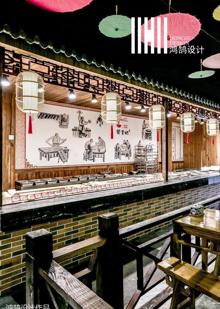 《常香记》江南风中餐厅,古韵空间农家乐-12