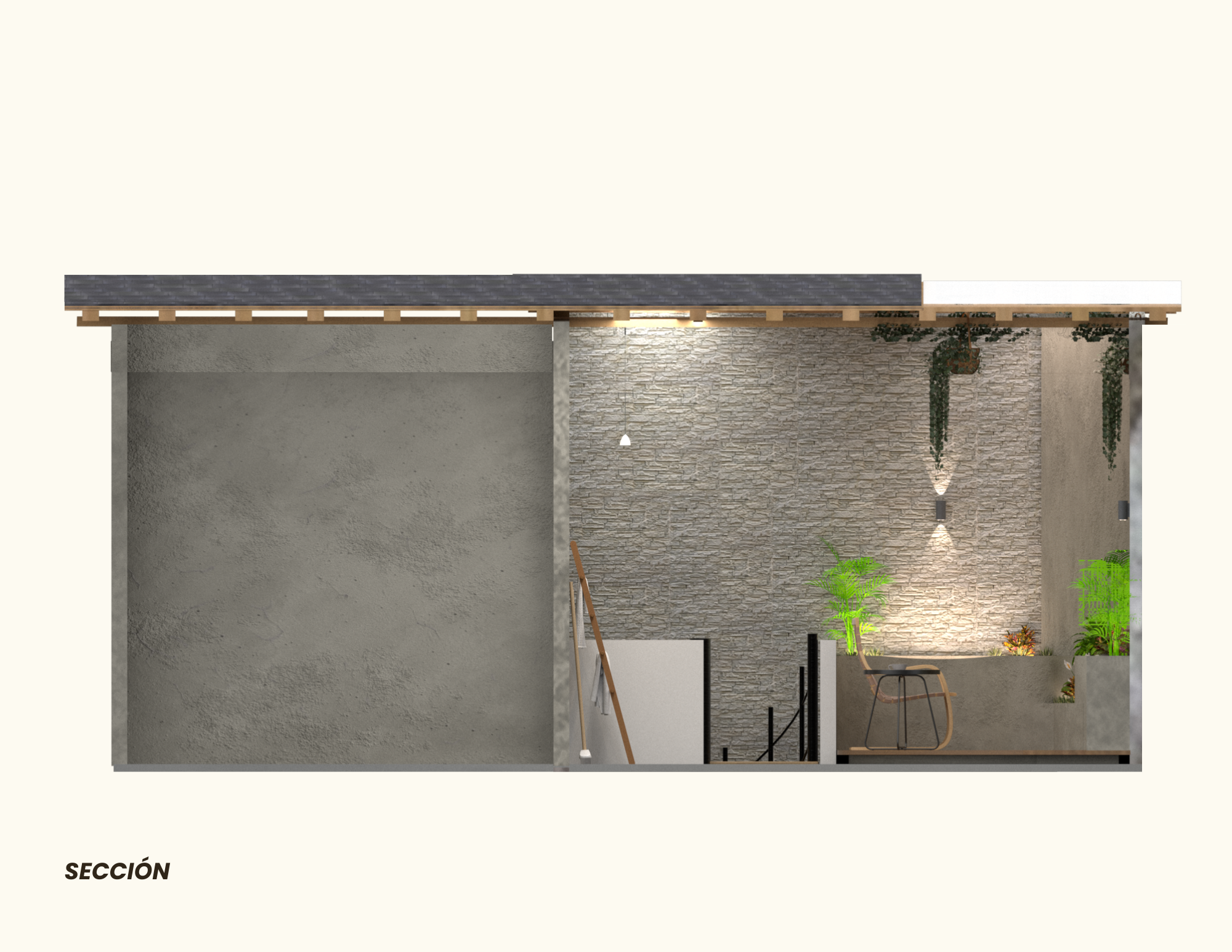 Serenidad en el Caos - Proyecto Paisajístico Interior-14