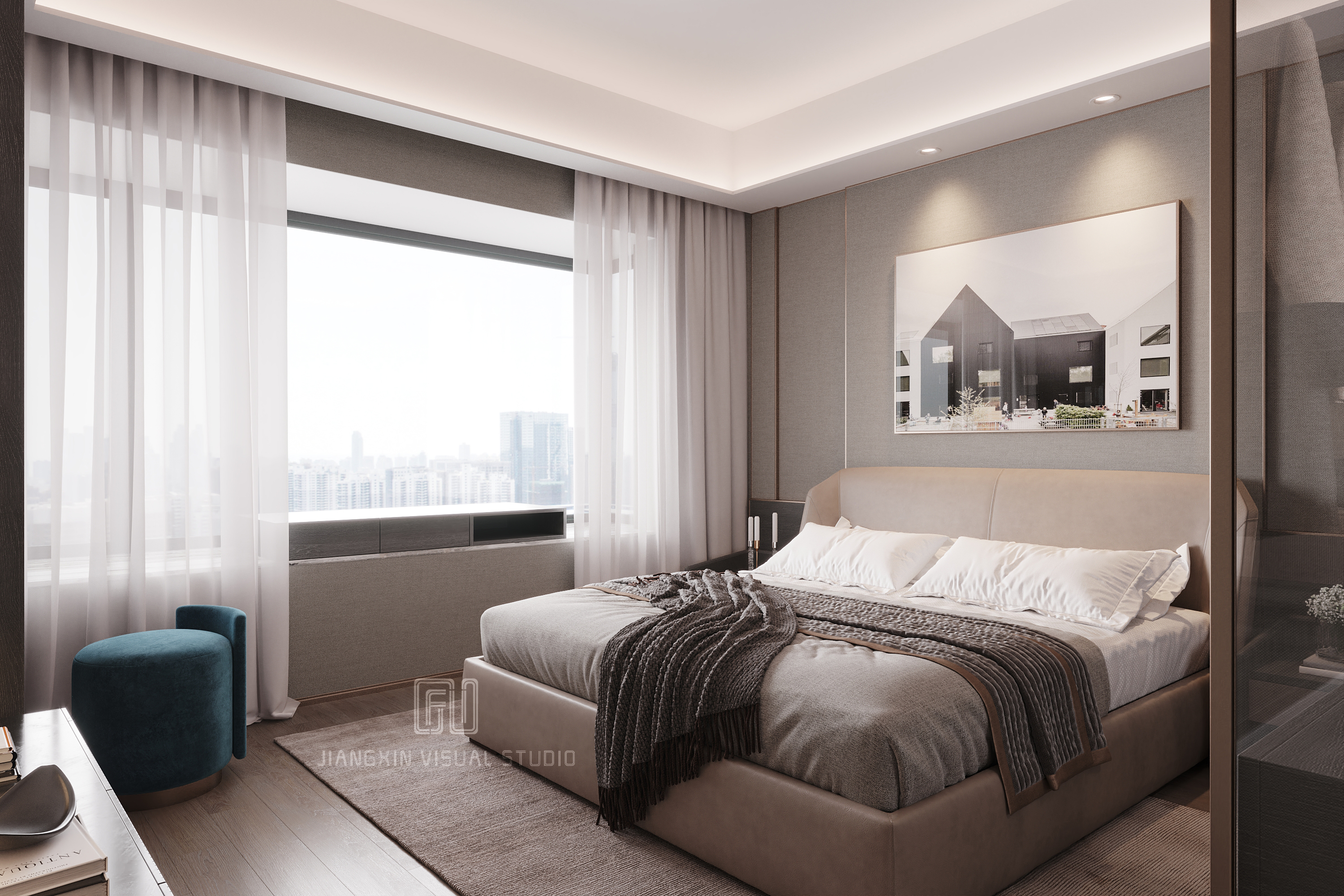 现代简约办公空间设计-41