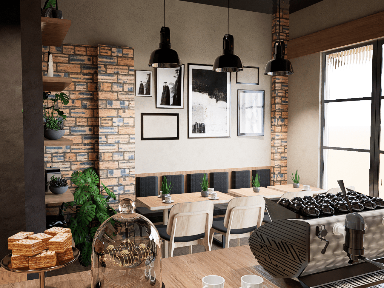 XCAANDA Coffe Bar / Interior Design-5