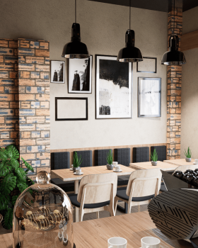 XCAANDA Coffe Bar / Interior Design
