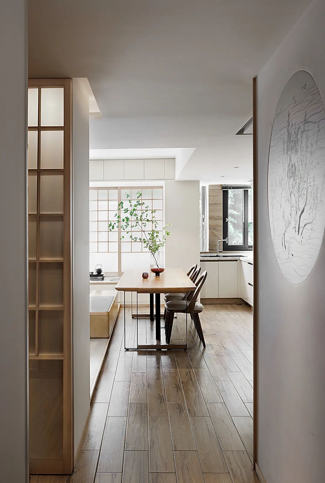 诗意的 100 平米现代家居,重组空间与情感互动-41