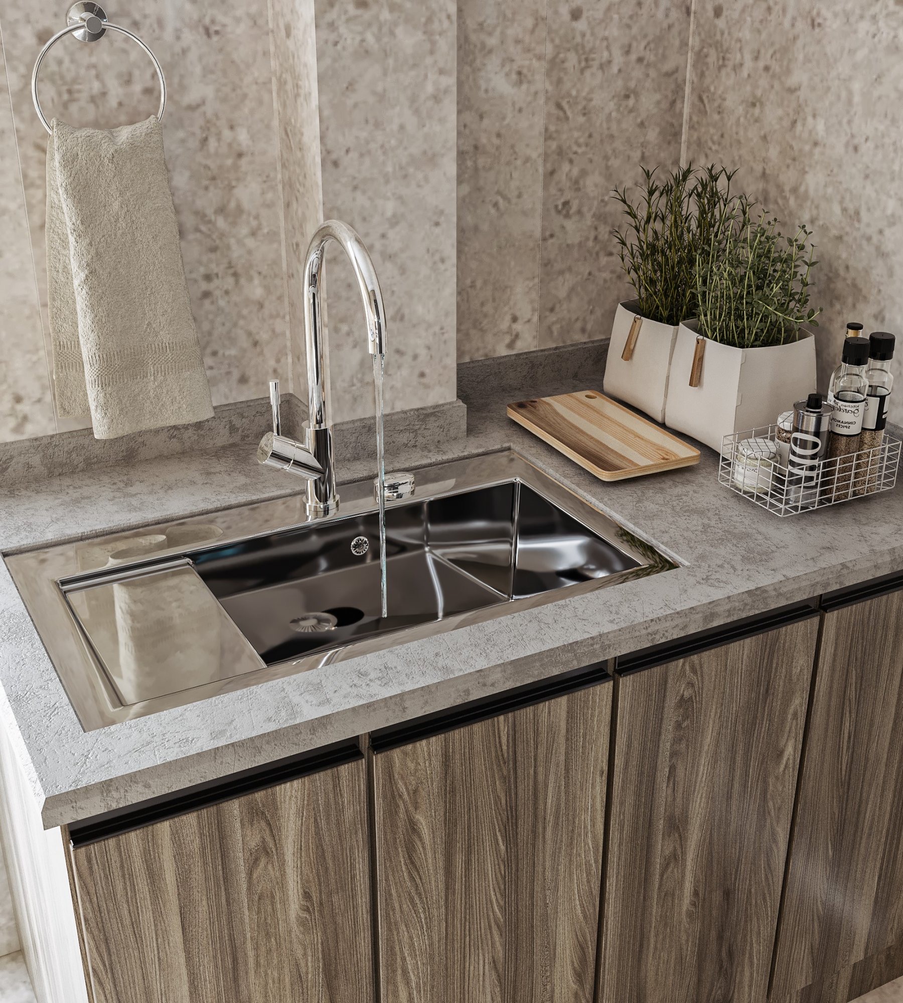 简约轻盈，现代风家居设计-6