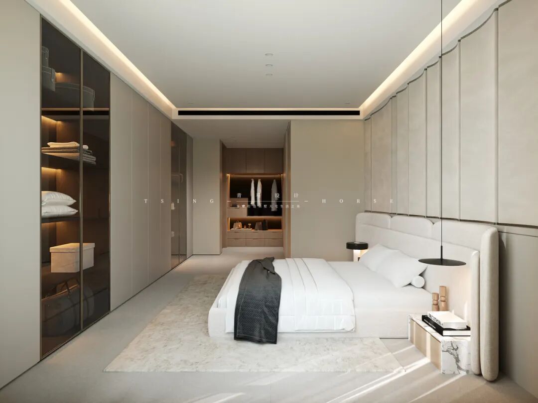 中海御湖210㎡意式大平层丨王海设计团队-58