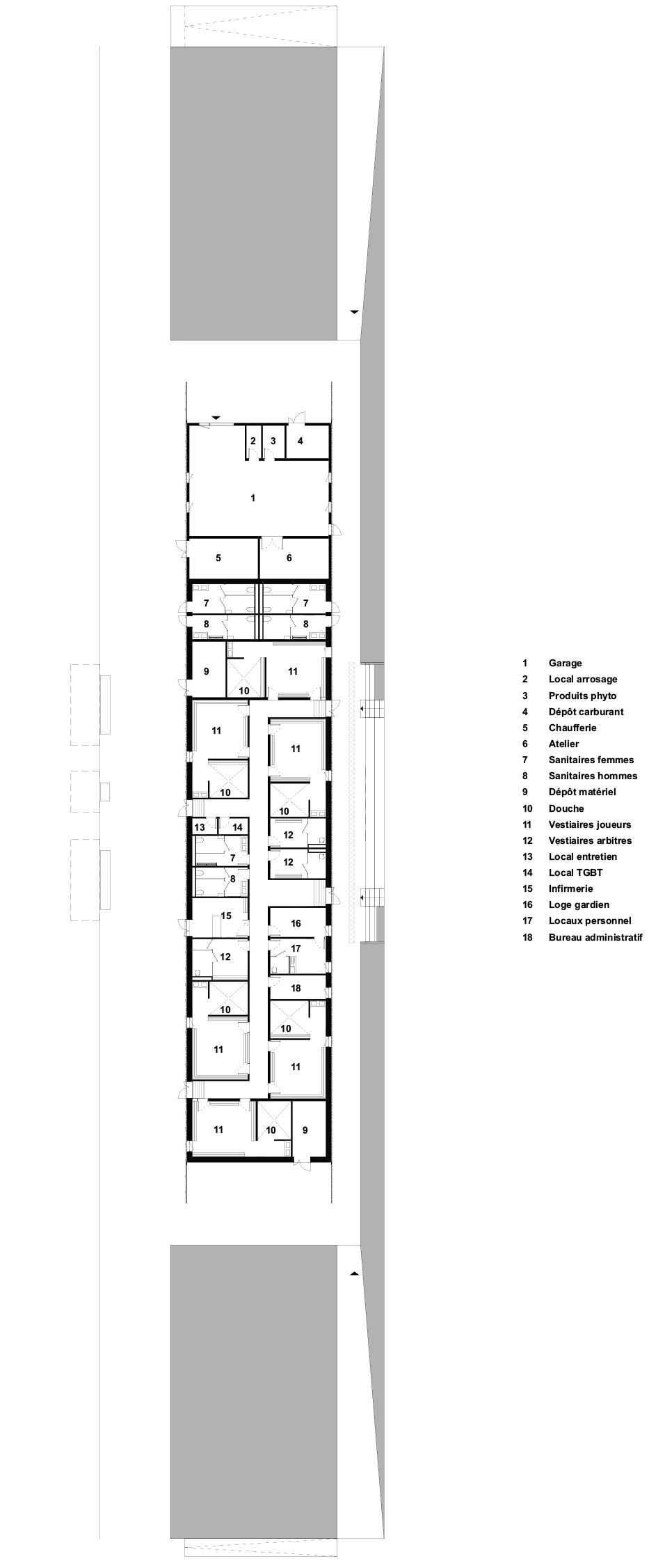 绿意盎然的 Plaine des Sports 体育公园-49