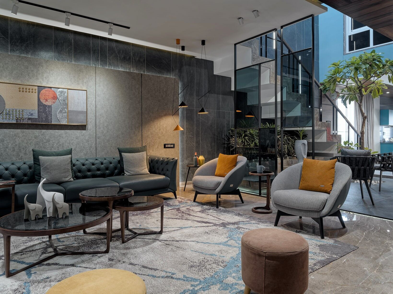 印度 Nanded 区 Chirantan 私宅丨4th Axis Design Studio-14