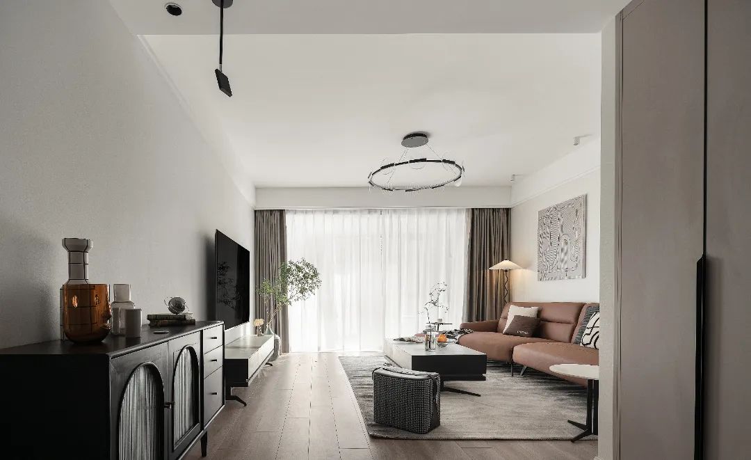 136㎡三室两厅，在幽静中绽放青春  度设计机构-5