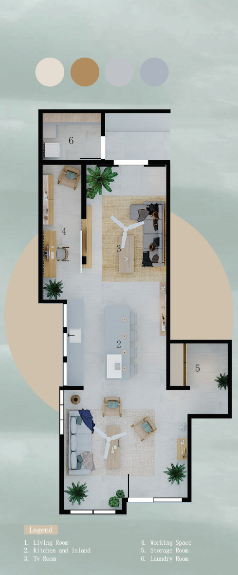 巴厘岛帕穆朗简约主义住宅丨印度亚南丨Own Design-3