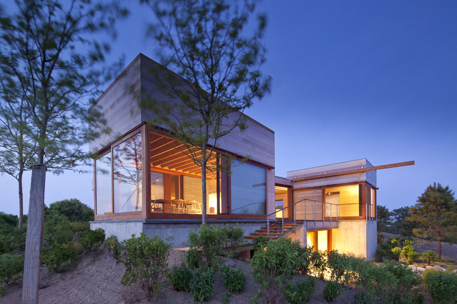 马萨诸塞州奎迪克岛度假小屋 | 融入自然的和谐设计-63