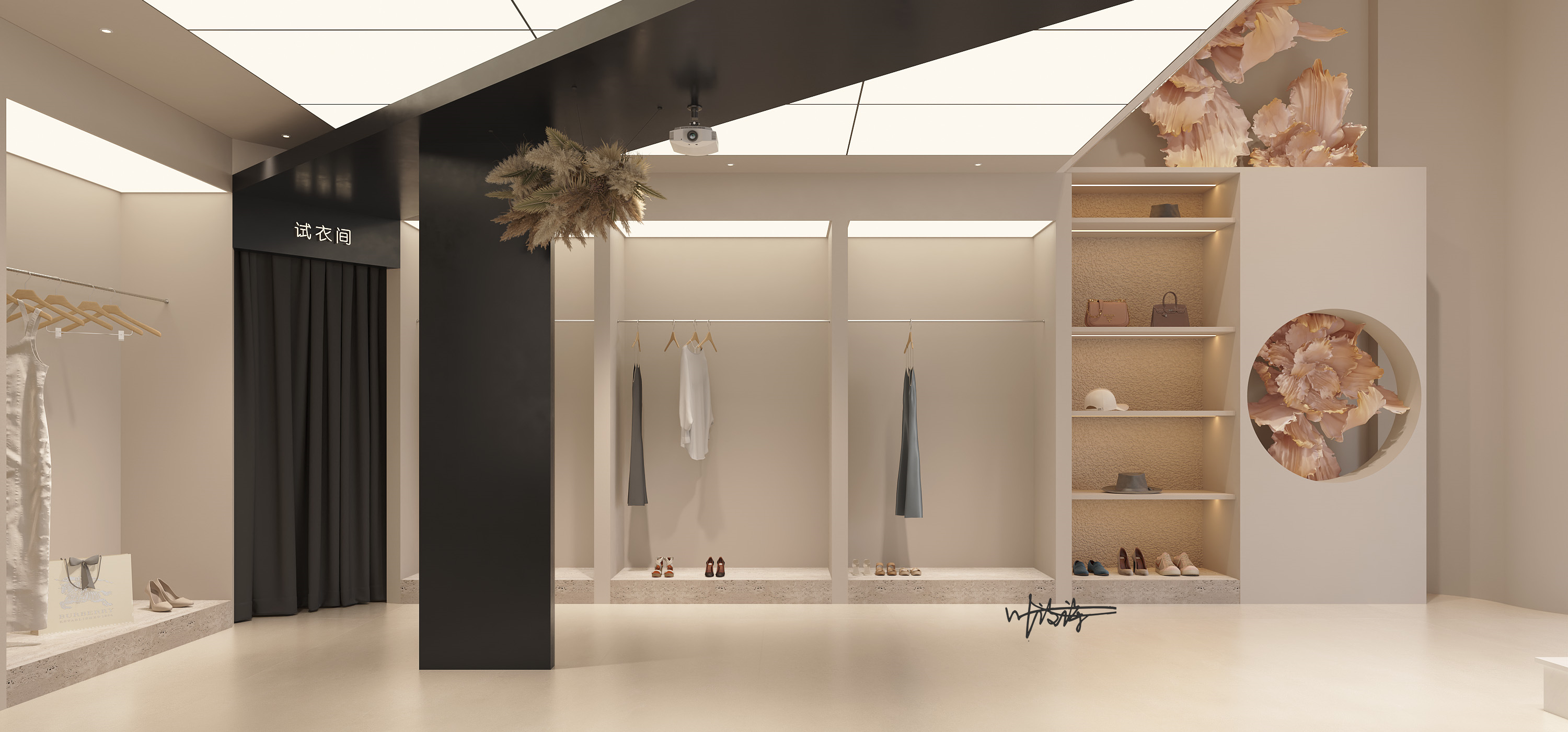 商业空间|有设计感，不小众的服装店-2