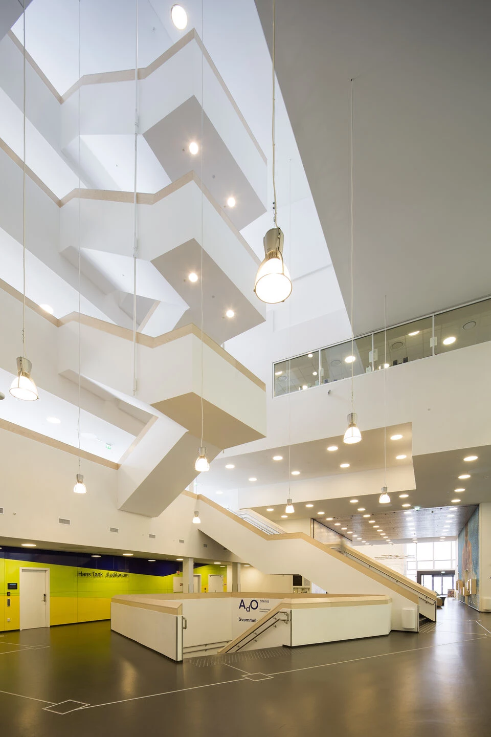 AdO Arena 和 Amalie Skram 中学丨挪威丨KHR 建筑事务所-10