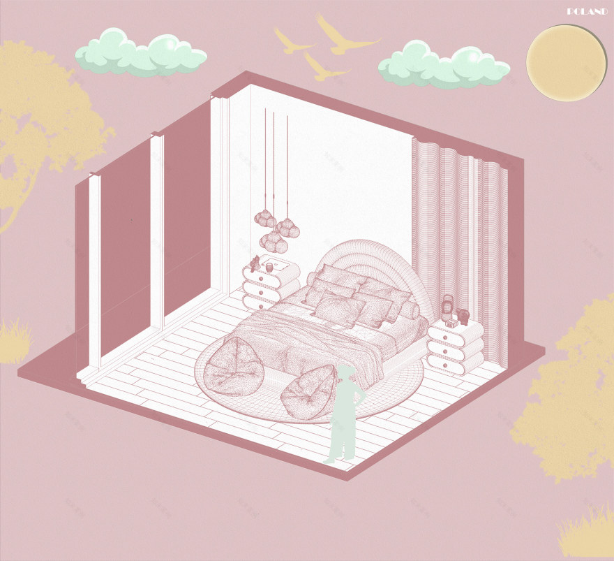 女孩卧室丨波兰丨MOHAMED SHARAF-8