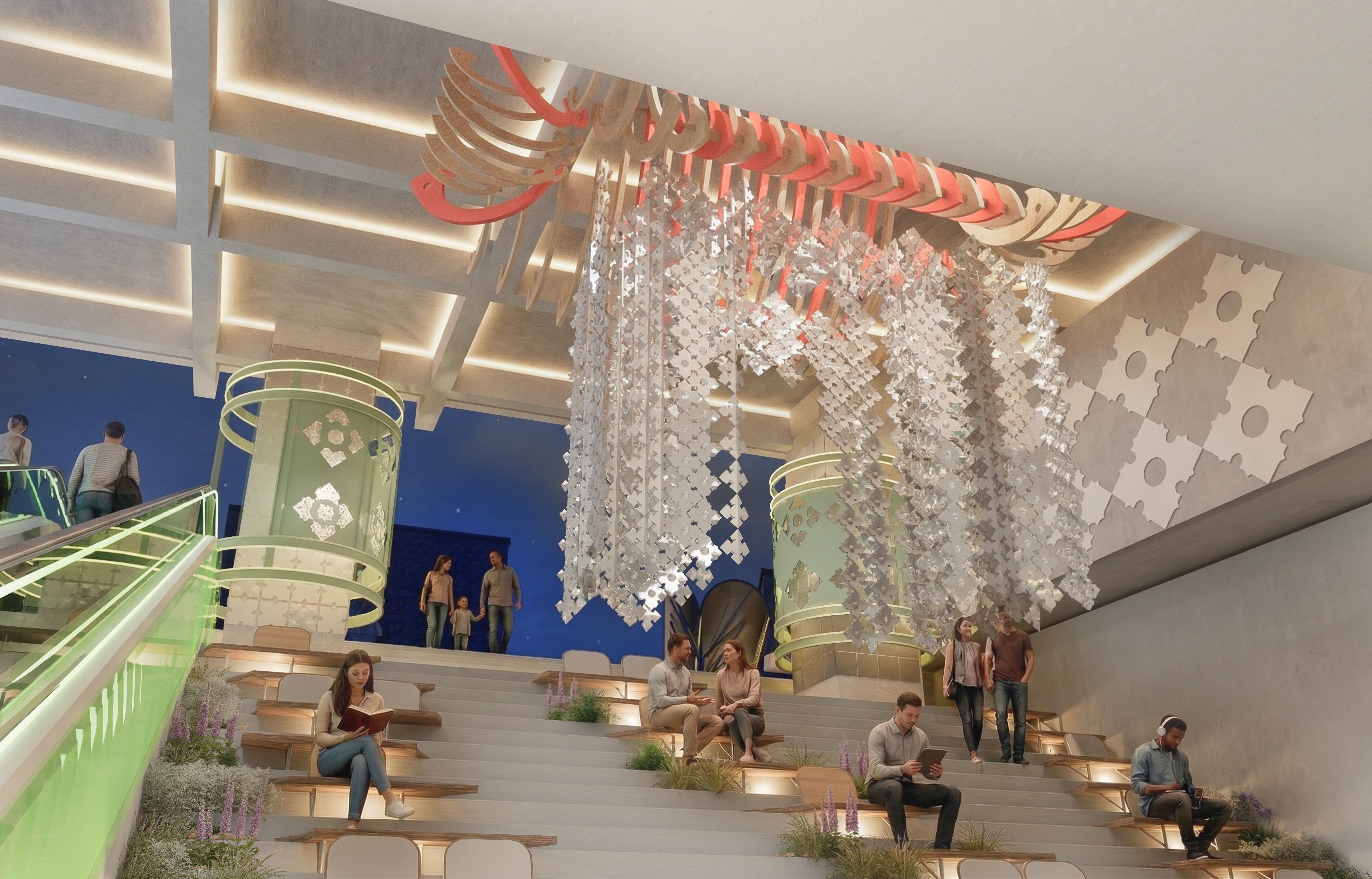 Commercial space design by ancient philosophies-30