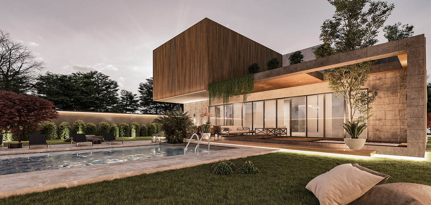 Anastasiya Gushchina丨别墅建筑丨VILLA DSGN C-3