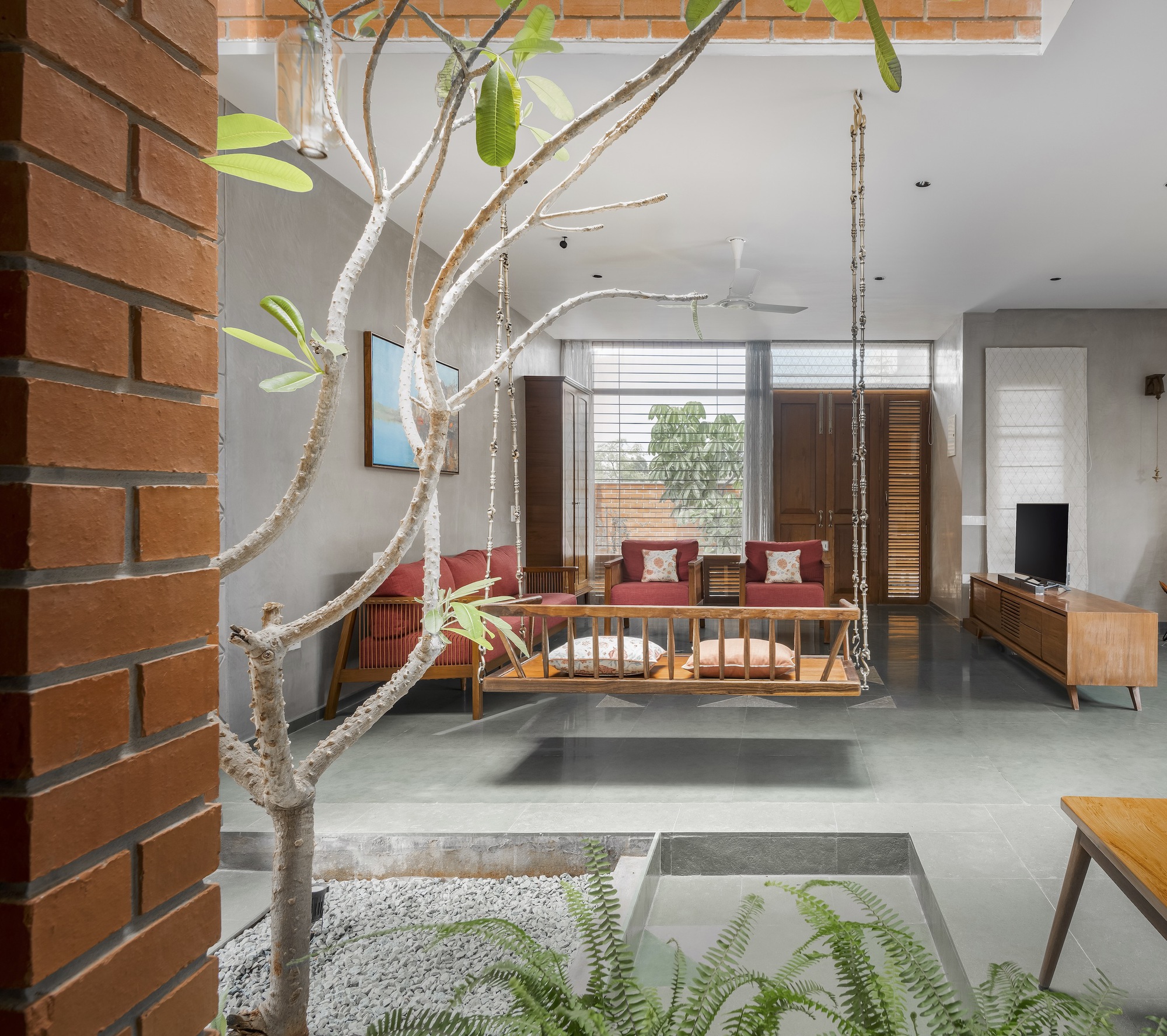 筛房丨印度班加罗尔丨Kamat & Rozario Architecture-20