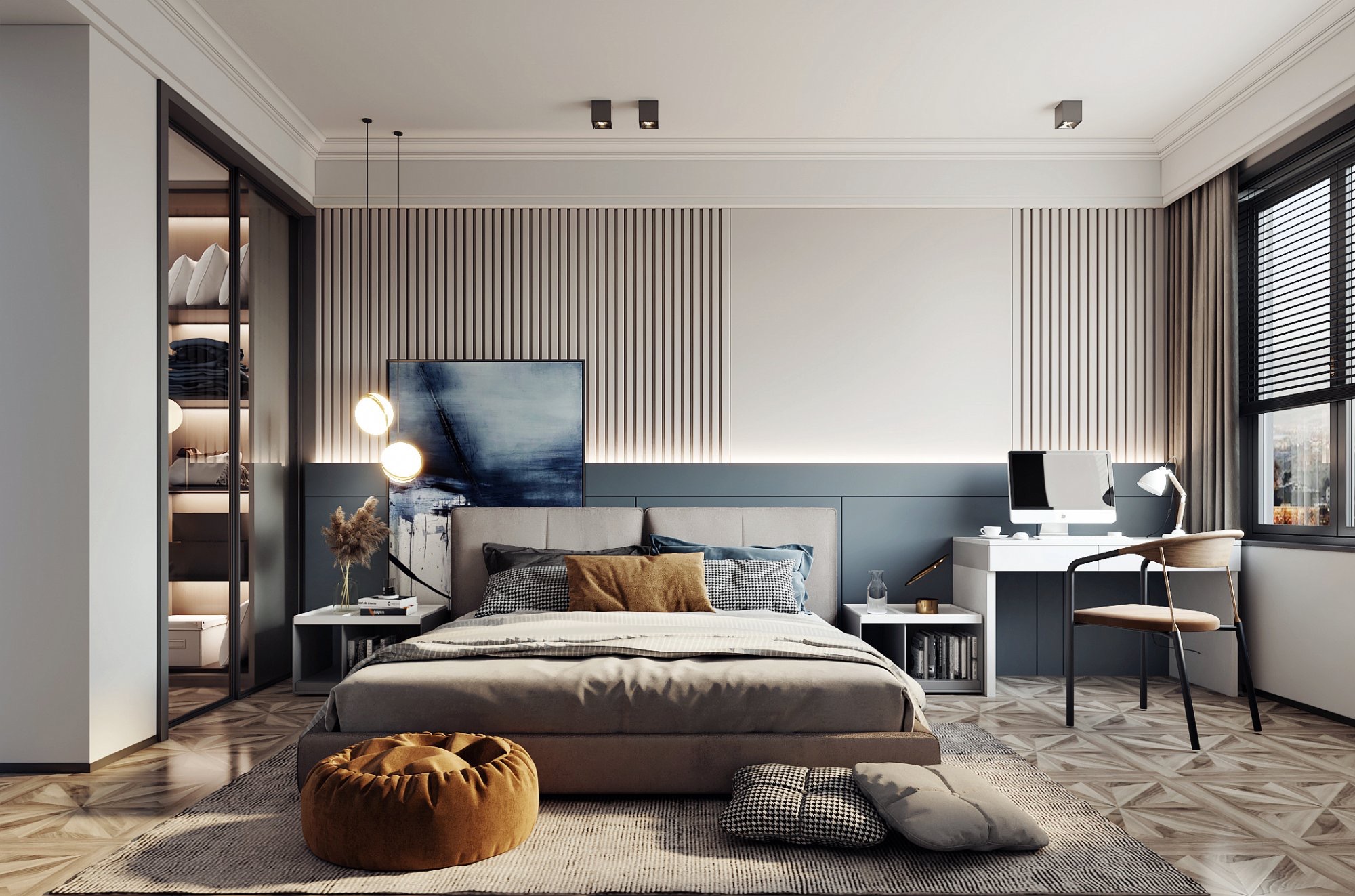 年轻的法式风，撞色的时尚感！                     -5