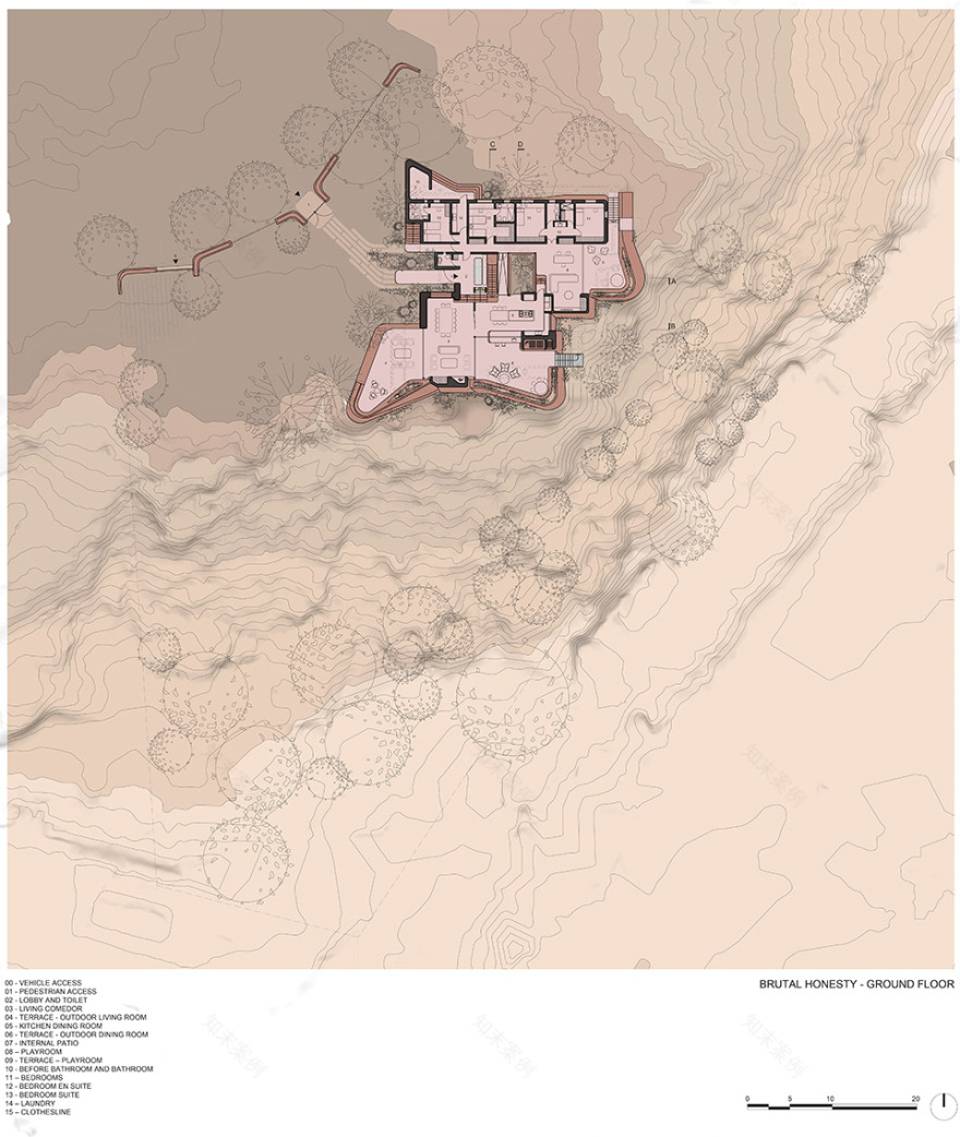 Brutal Honesty住宅丨阿根廷门多萨丨OF. STUDIO-73