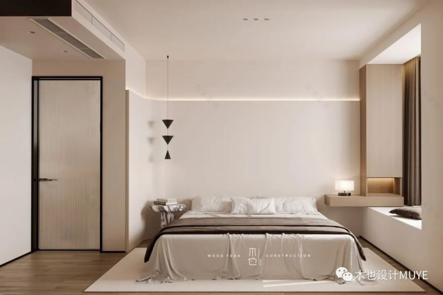 梅溪青秀 · 原木奶油肌的极简生活美学丨中国长沙丨木也建设-39