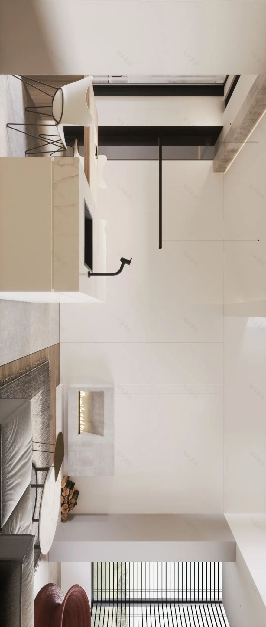 上海首创禧瑞 LOFT | 极简风格中的空间情感表达-32