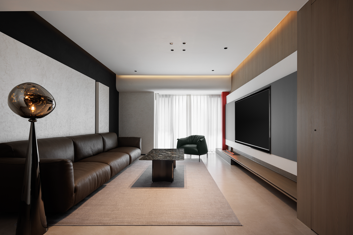 《绛境》成都140㎡现代意式 · 宏福樘设计丨中国成都-2