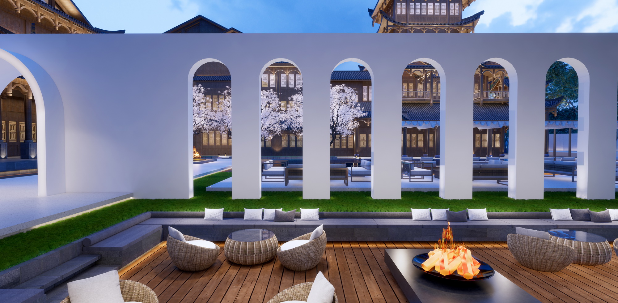 张家界溪布街广场改造丨中国张家界丨AD 国际岸狄建筑-4