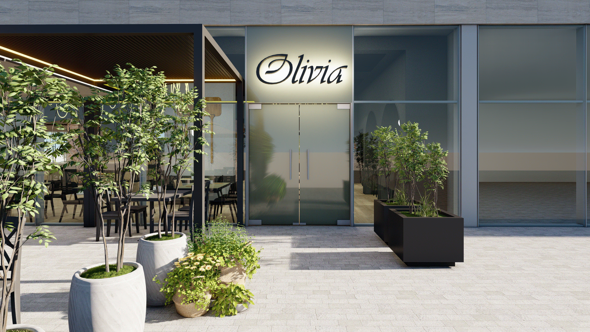 Atelier Domh 披萨店室内设计-25